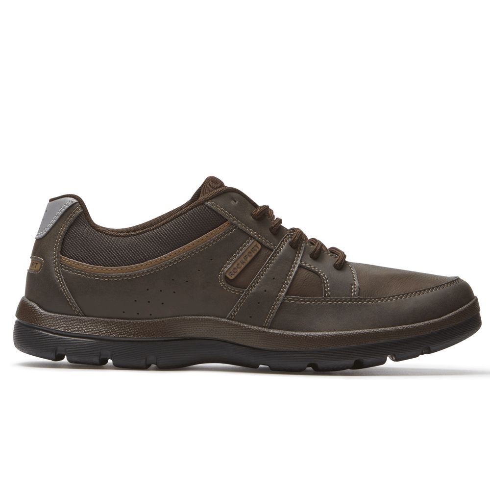 Sneakers Rockport Uomo - Get Your Kicks Blucher - Marroni Scuro - NAYJBOS-56